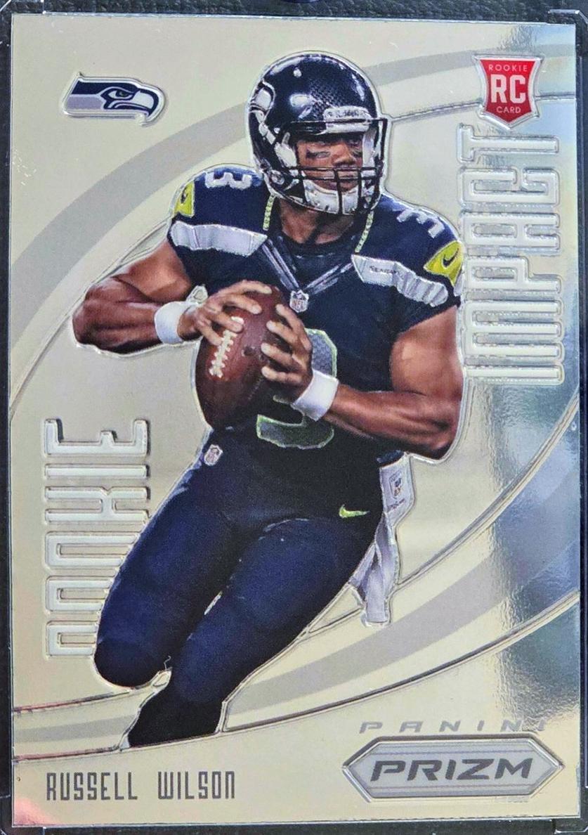 2012 Panini Prizm Football Russell Wilson #8 PSA 10