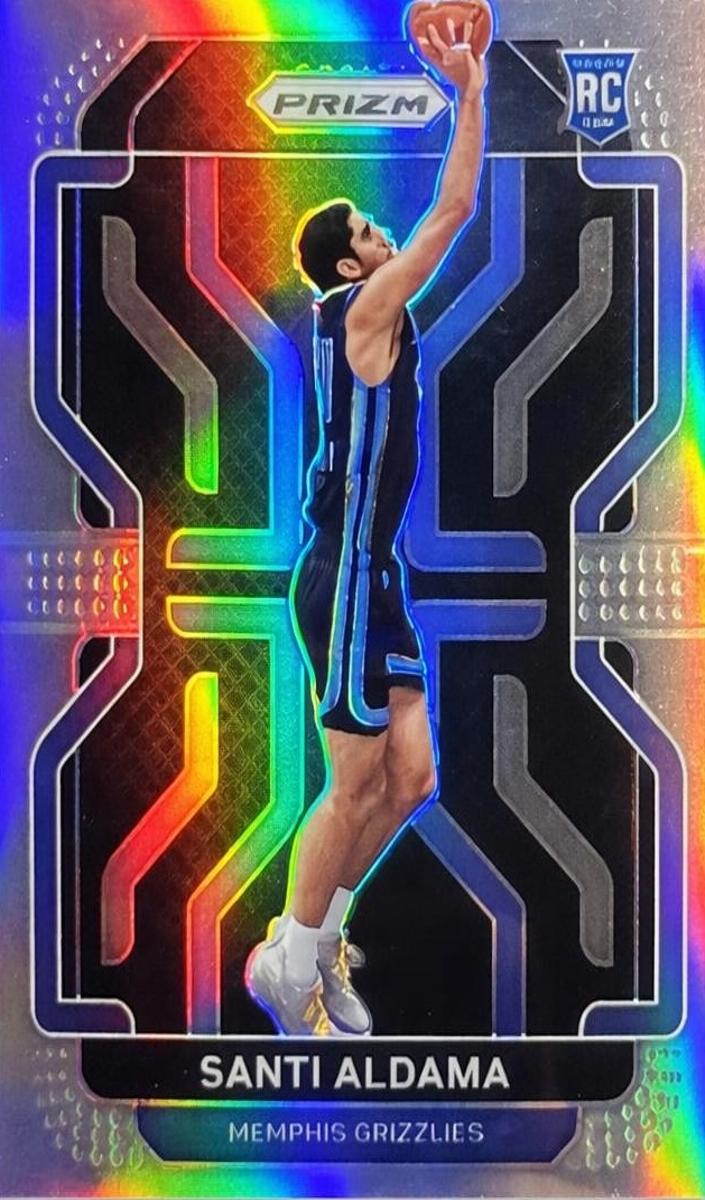 2021 Panini Prizm Basketball Prizms Silver Santi Aldama #276 PSA 10
