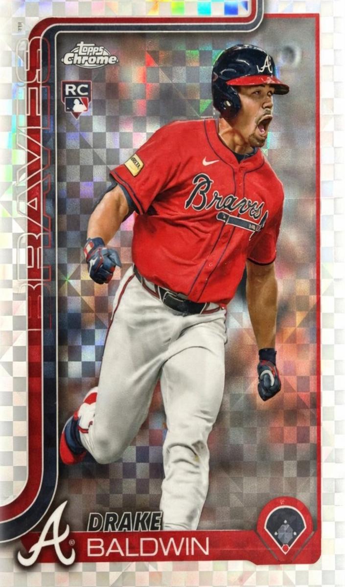 2025 Topps Chrome Update Baseball X-Fractor Drake Baldwin #USC96