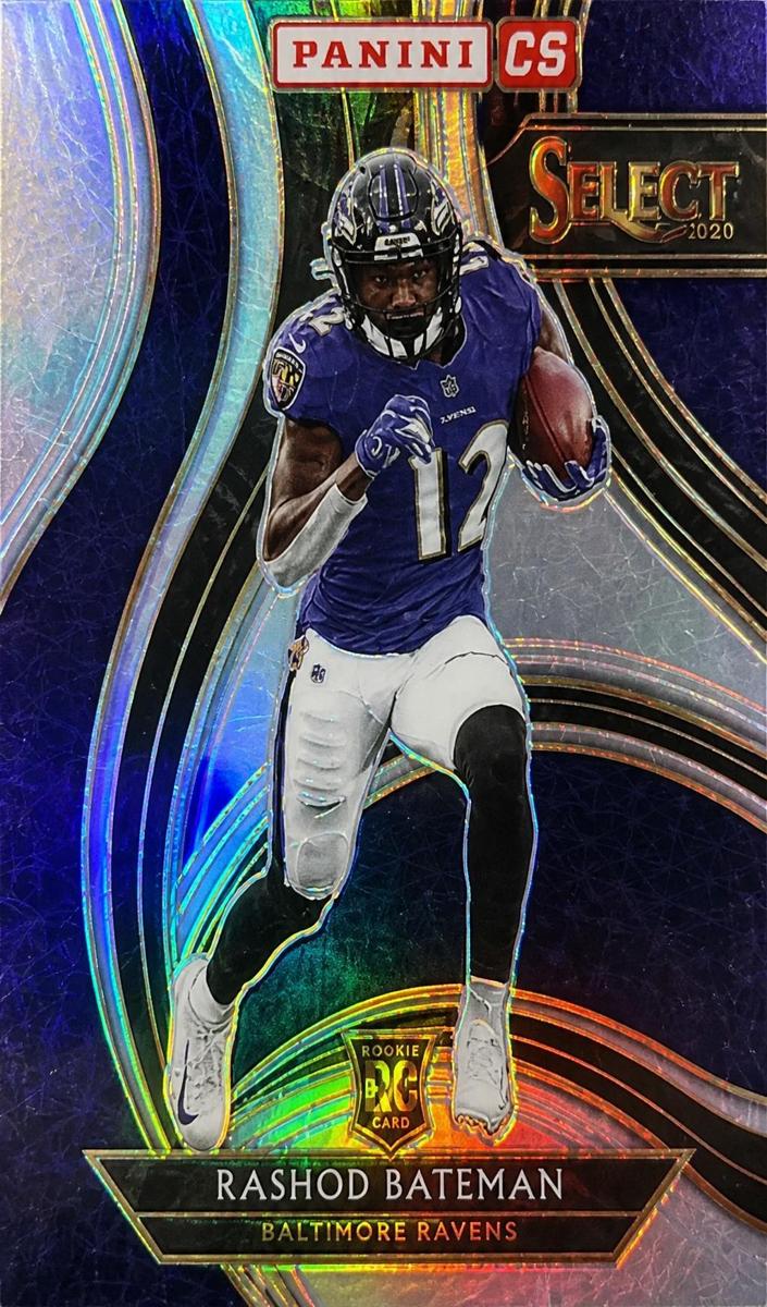 2020 Panini Select Football Rashod Bateman #415