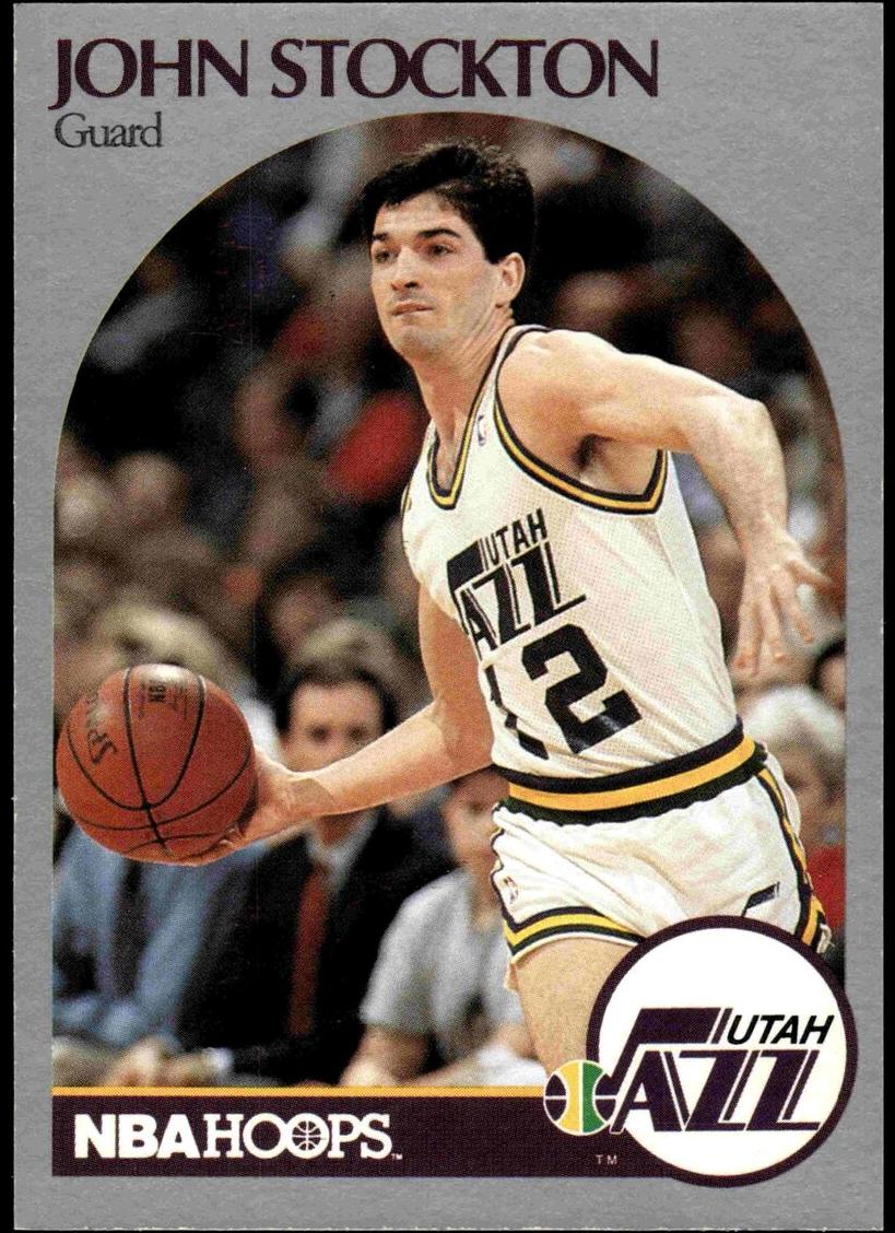 1990 Hoops Basketball John Stockton #294 PSA 10