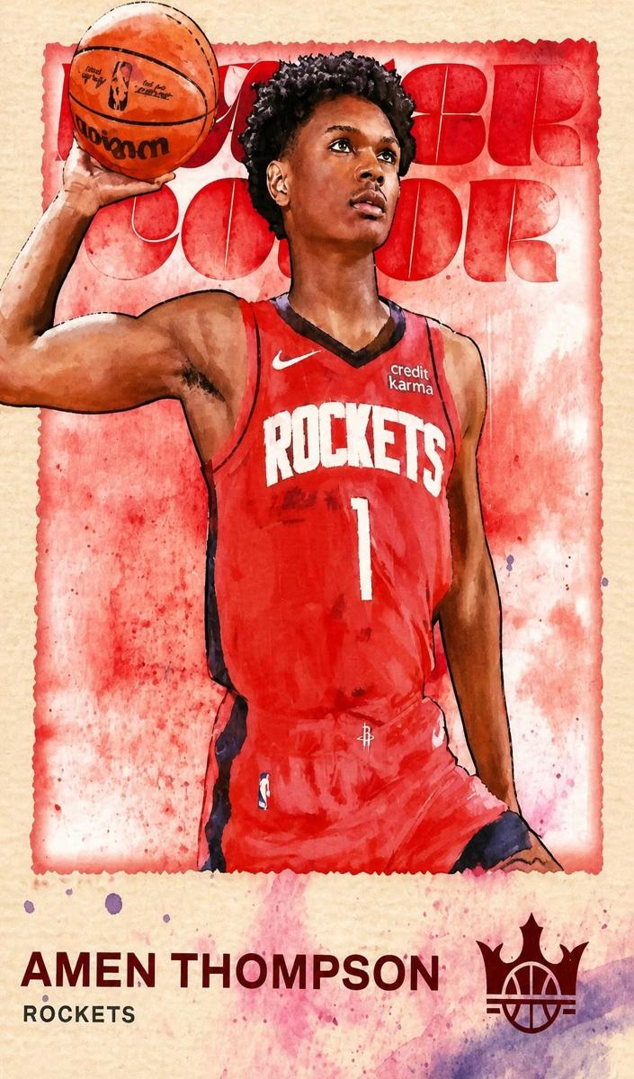 2023 Panini Court Kings Basketball Ruby Amen Thompson #30