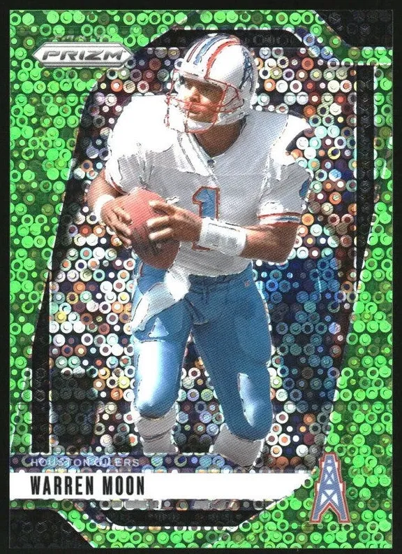 2024 Panini Prizm Football No Huddle Neon Green Warren Moon #298