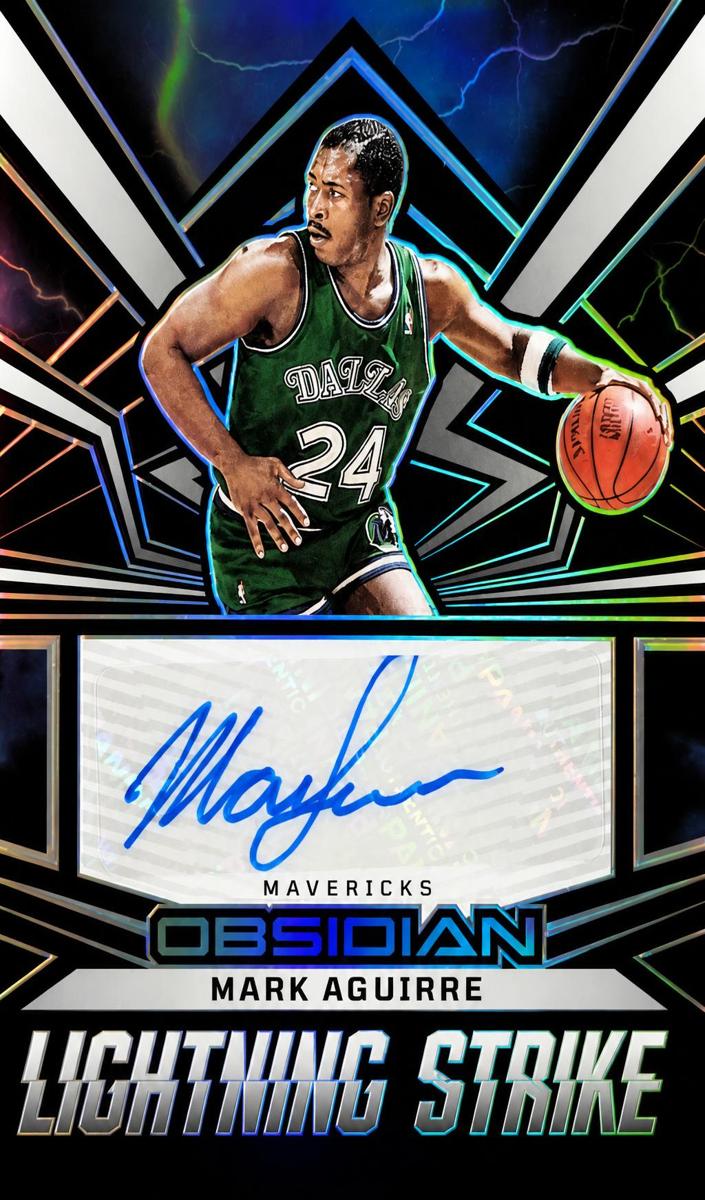 2022 Panini Obsidian Basketball Mark Aguirre #LS-MMD BGS 8.5