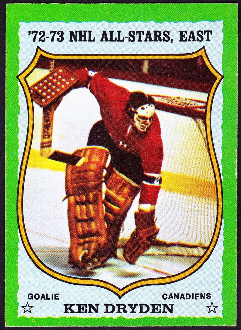 1973 Topps Hockey Ken Dryden #10 PSA 3