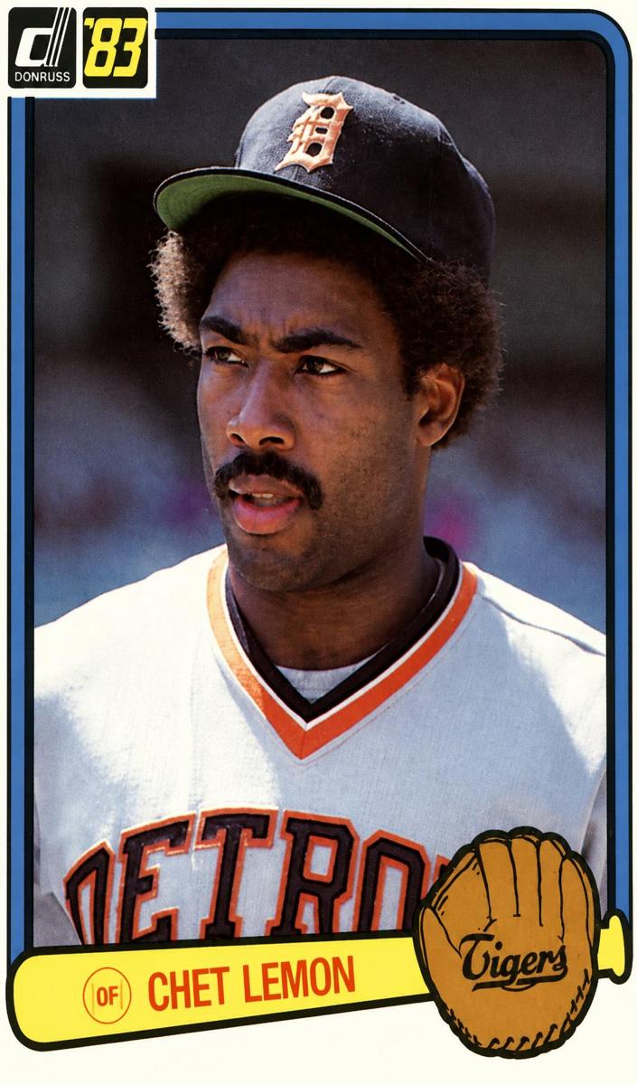 1983 Donruss Baseball Chet Lemon #511