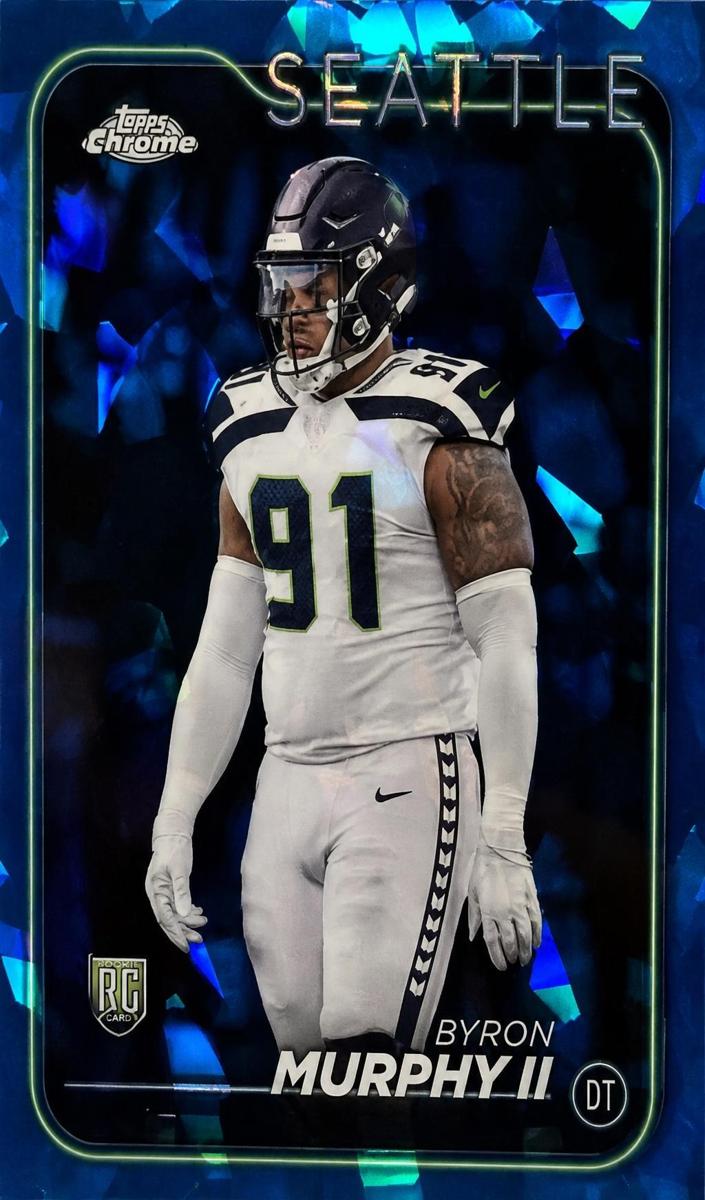 2024 Topps Chrome Sapphire Football Byron Murphy II #297