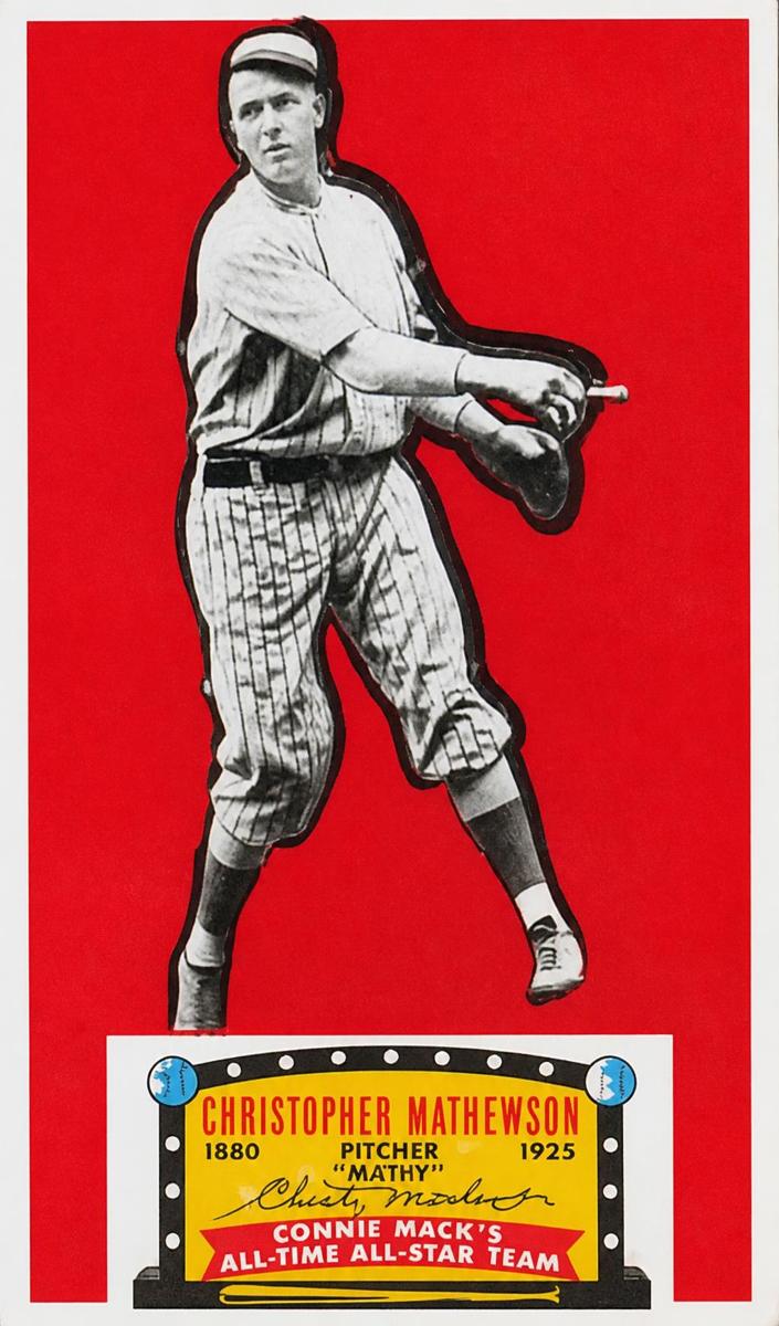 1951 Topps Connie Mack's All-Stars Baseball Christy Mathewson #NNO