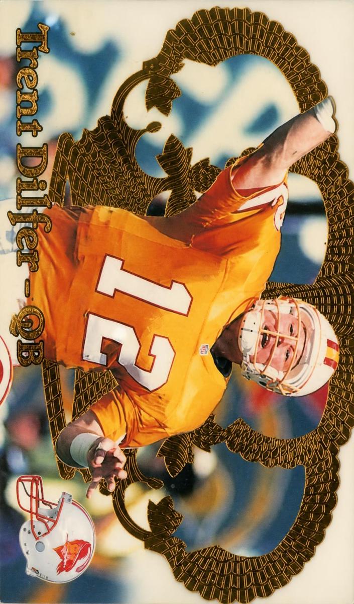 1995 Pacific Crown Royale Football Copper Trent Dilfer #65