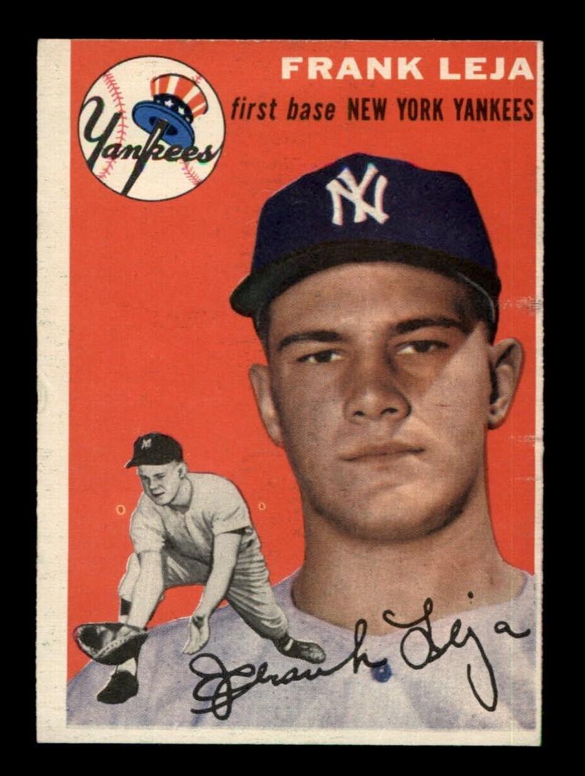 1954 Topps Baseball Frank Leja #175