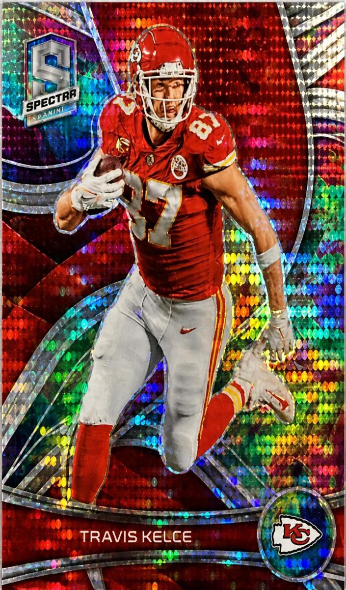 2022 Panini Spectra Football Celestial Travis Kelce #57 SGC 9.5