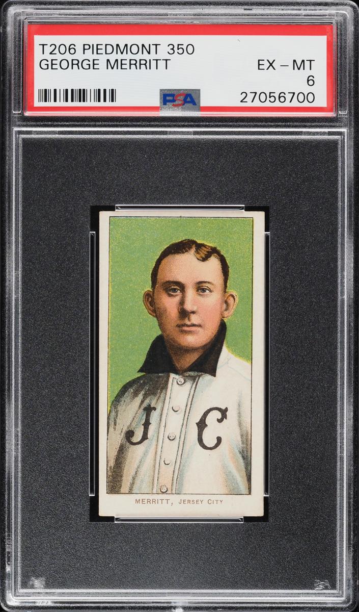 1909-11 T206 Baseball George Merritt #NNO