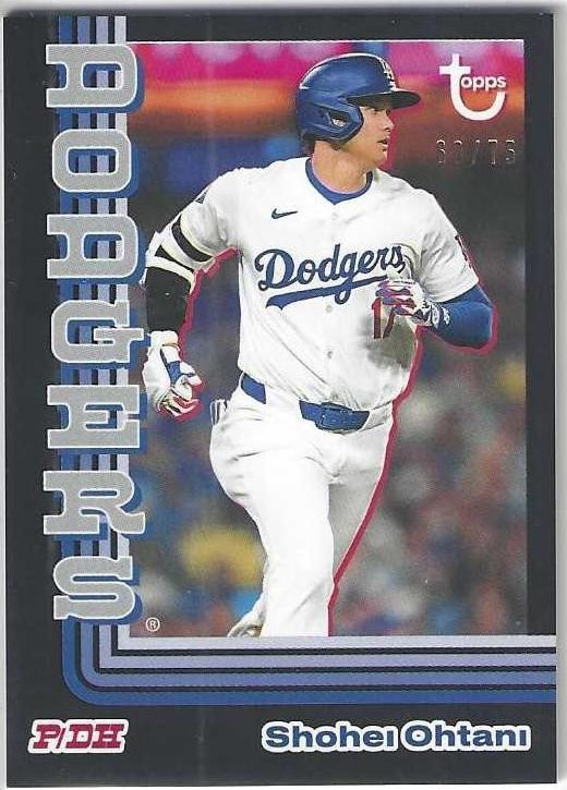 2024 Topps Brooklyn Collection Baseball Black Shohei Ohtani #24 PSA 9