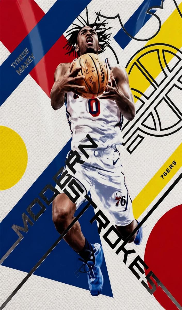 2024 Panini Court Kings Basketball Tyrese Maxey #15
