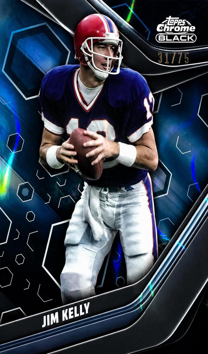 2023 Topps Composite Football Blue Refractor Jim Kelly #105