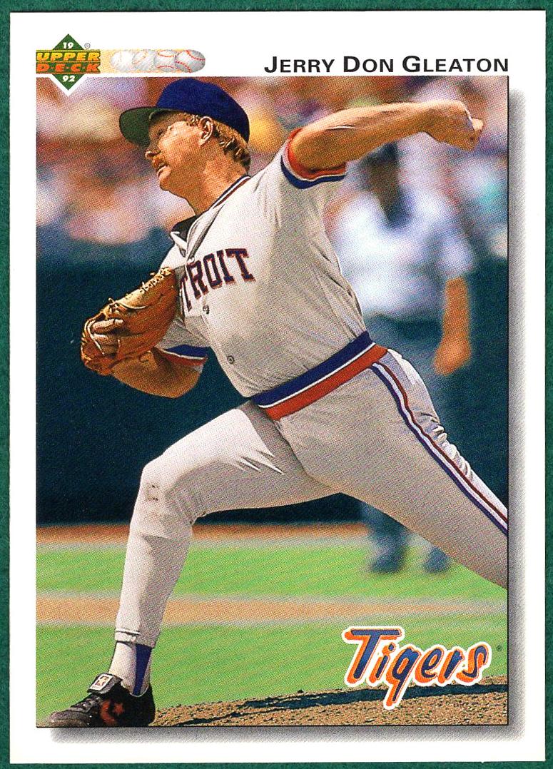 1992 Upper Deck Baseball Jerry Don Gleaton #601