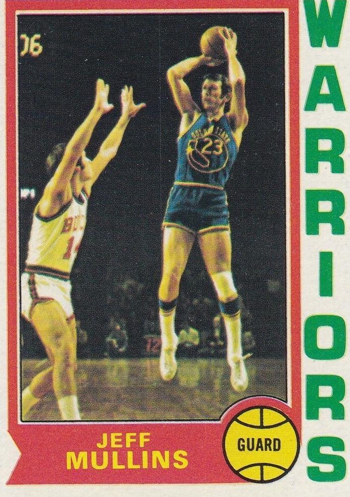 1974 Topps Basketball Jeff Mullins #123 PSA 8