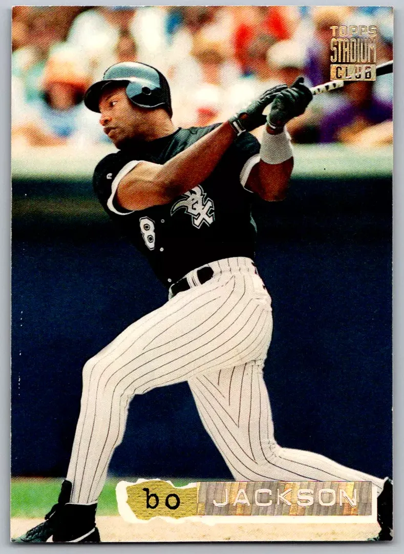1994 Topps Stadium Club Baseball Golden Rainbow Bo Jackson #167