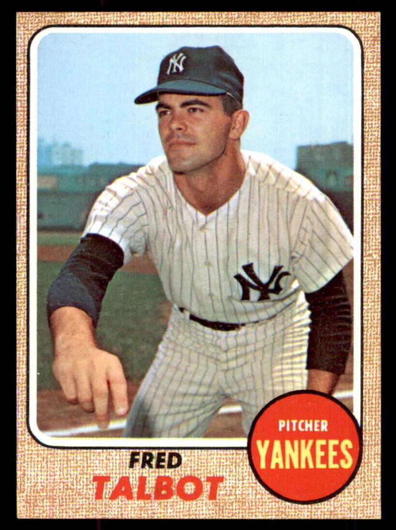 1968 Topps Baseball Fred Talbot #577