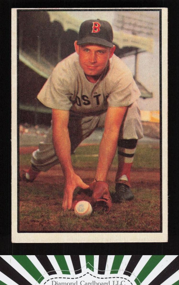 1953 Bowman Color Baseball Johnny Lipon #123 PSA 6.5