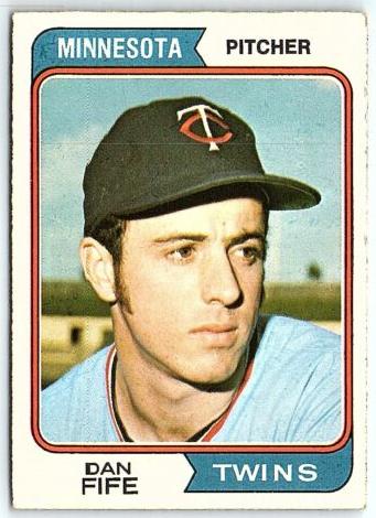 1974 O-Pee-Chee Baseball Dan Fife #421