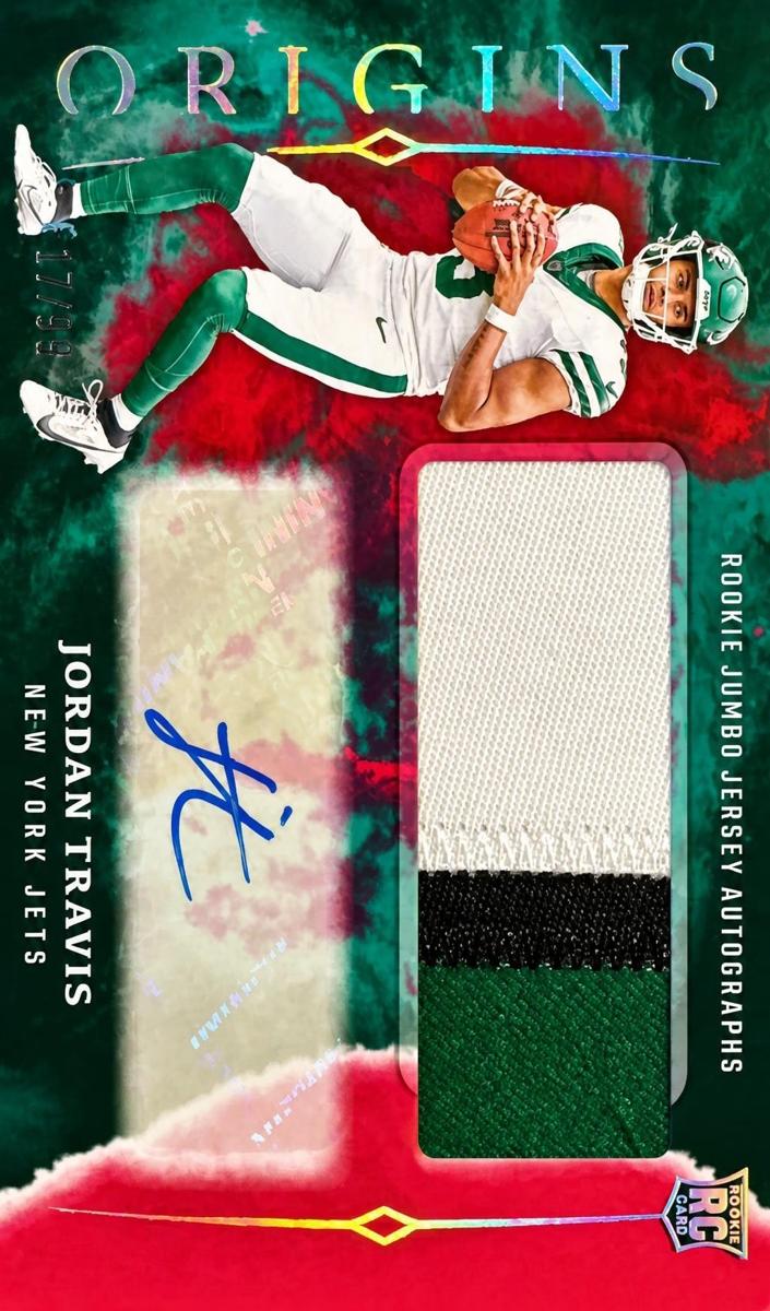 2024 Panini Origins Football Red Jordan Travis #RJA-JTR