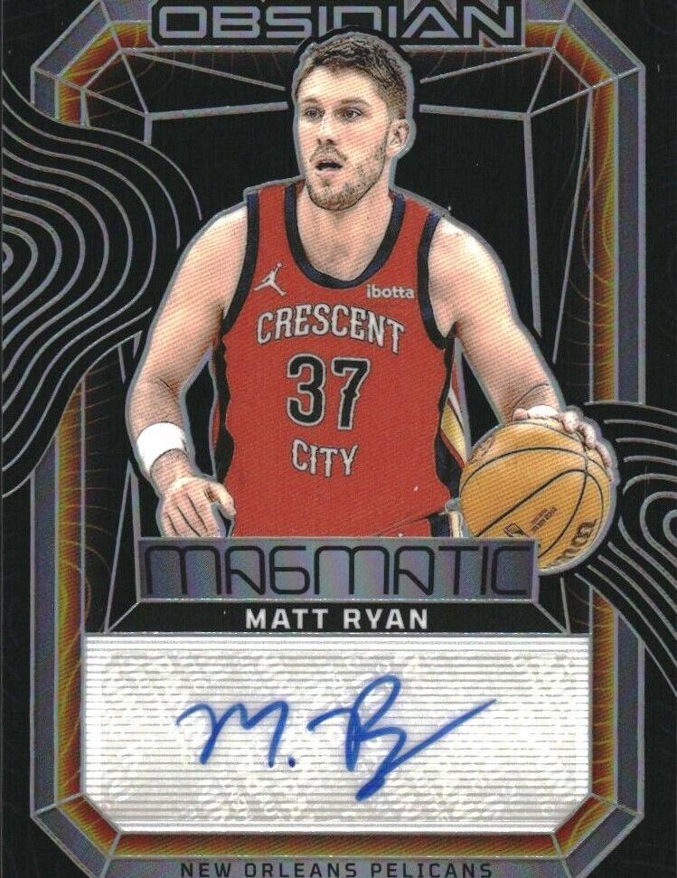2023 Panini Obsidian Basketball Matt Ryan #MS-RYA