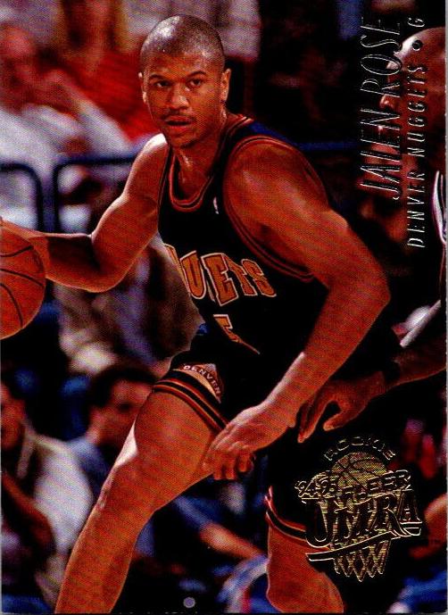 1994 Fleer Ultra Basketball Jalen Rose #234