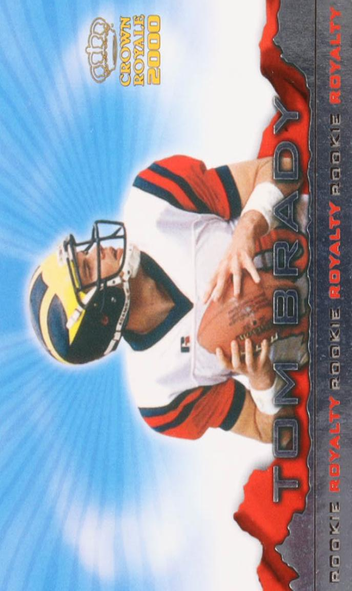 2000 Pacific Crown Royale Football Tom Brady #2 PSA 9