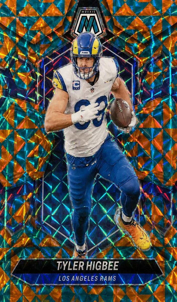 2024 Panini Mosaic Football Tessellation Tyler Higbee #131