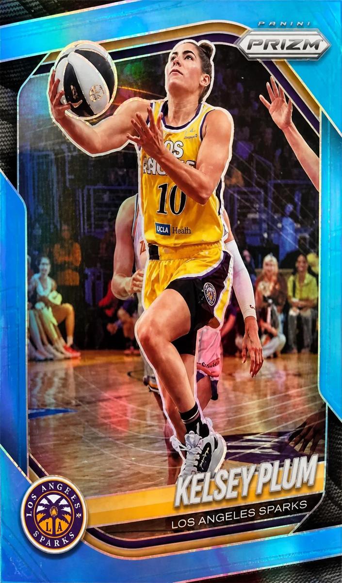 2025 Panini Prizm WNBA Basketball Carolina Blue Kelsey Plum #59