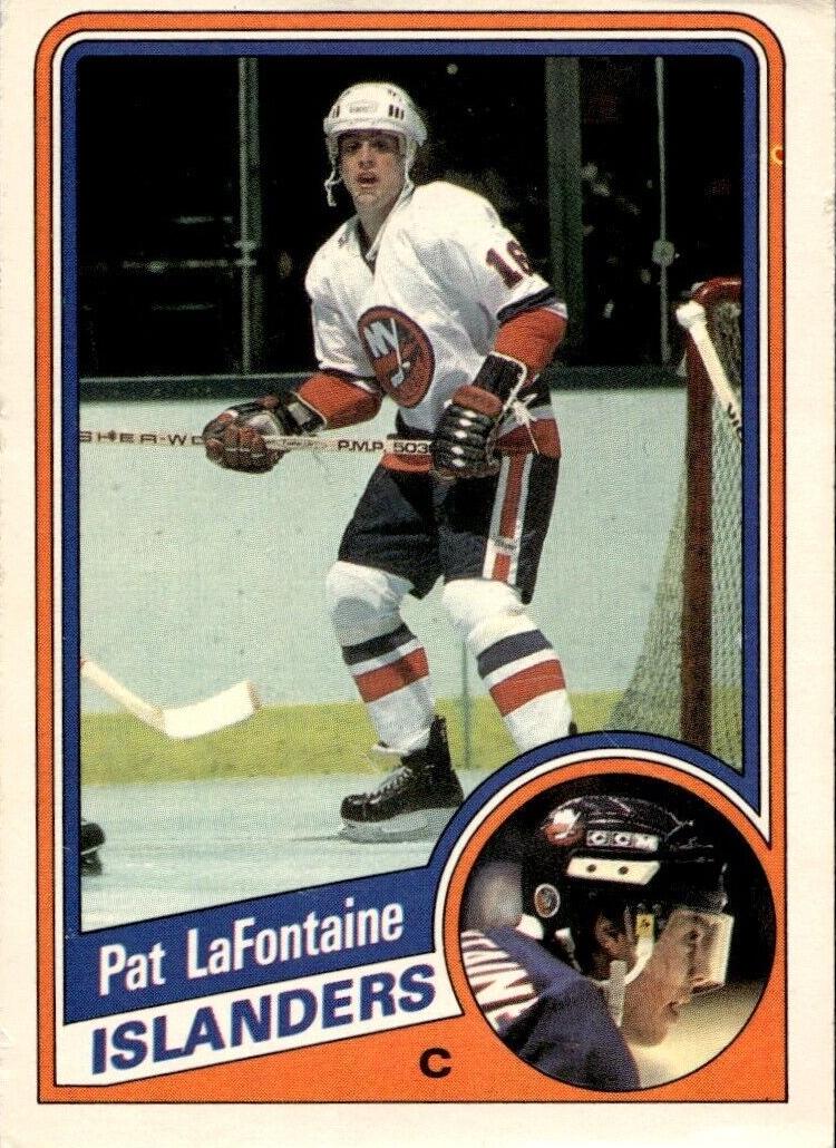1984 O-Pee-Chee Hockey Pat LaFontaine #129