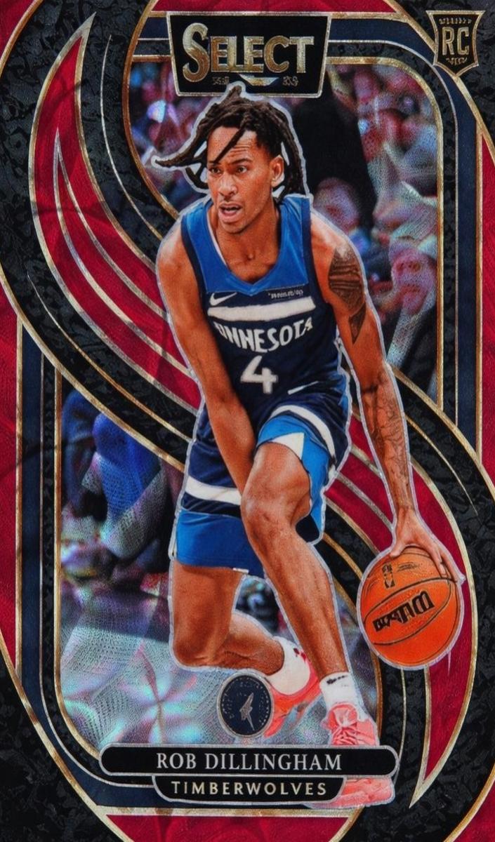 2024 Panini Select Basketball Red Scope Rob Dillingham #187