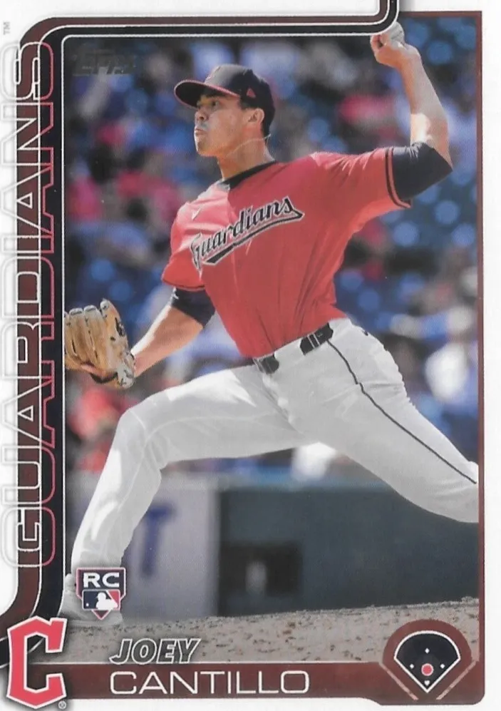 2025 Topps Baseball Joey Cantillo #318 CGC 9