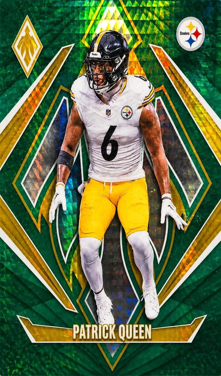 2024 Panini Phoenix Football Green Hyper Patrick Queen #117
