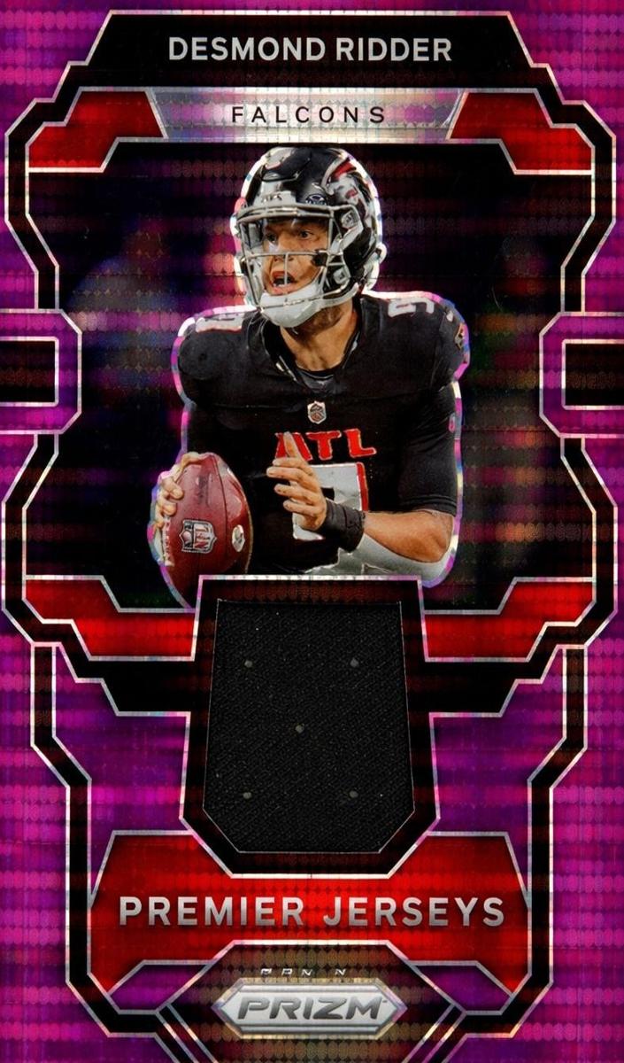 2023 Panini Prizm Football Purple Pulsar Desmond Ridder #PJ-DR