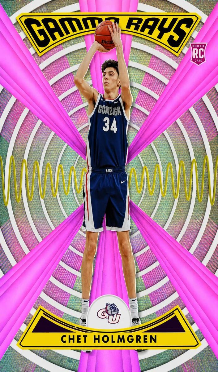 2022 Panini Chronicles Draft Picks Basketball Pink Chet Holmgren #ZG-CHE