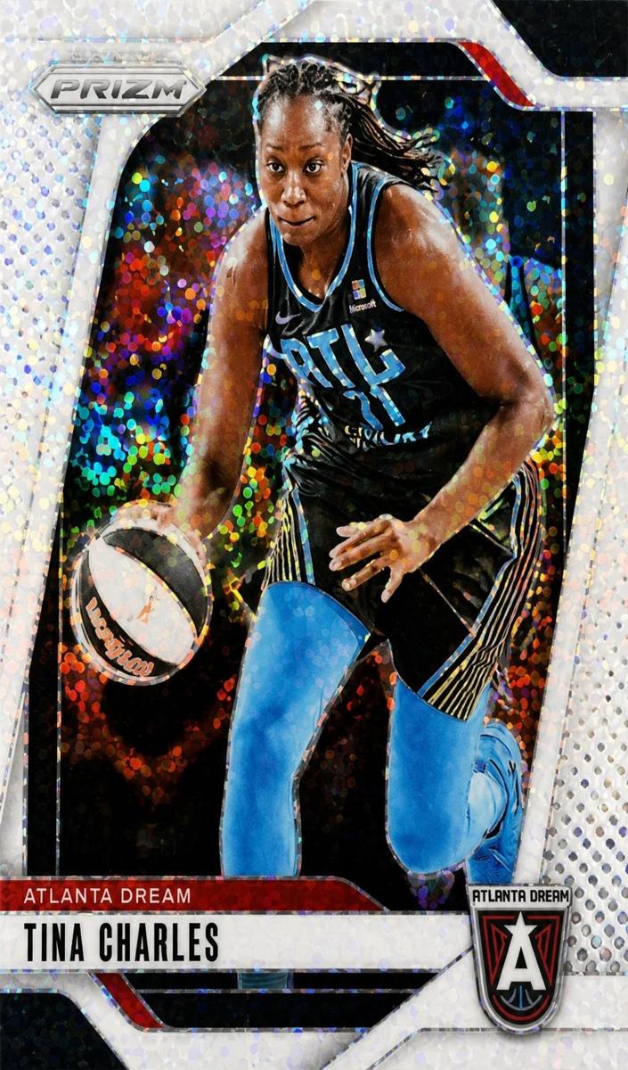 2024 Panini Prizm WNBA Basketball White Sparkle Tina Charles #36