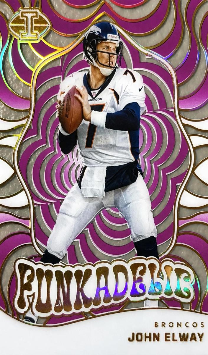 2023 Panini Illusions Football Purple John Elway #9