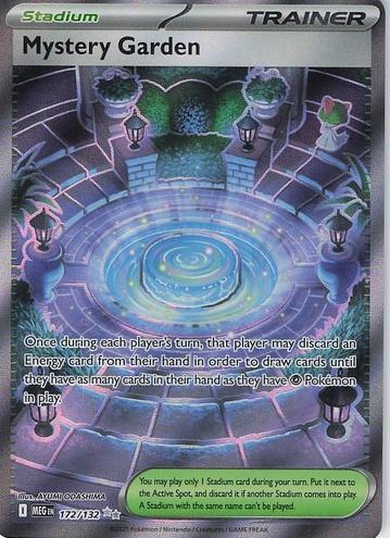 2025 Pokemon Mega Evolution Mystery Garden #172