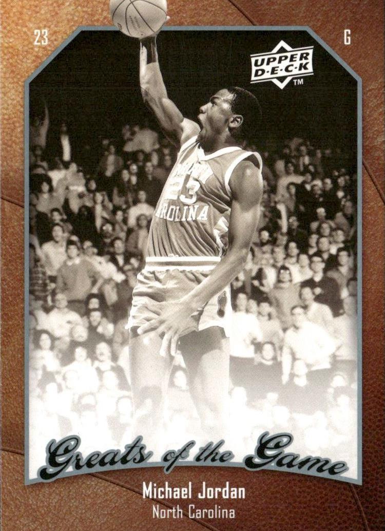 2010 Upper Deck Greats of the Game Basketball Michael Jordan #6