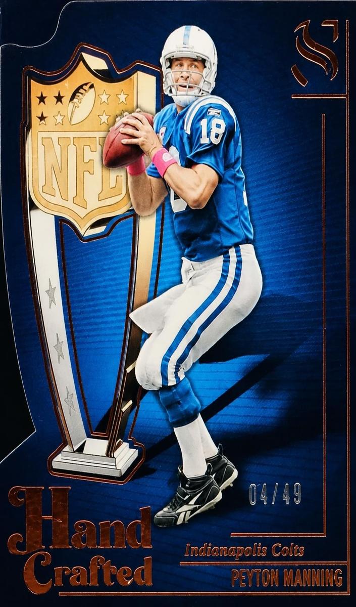 2025 Panini Silhouette Football Bronze Peyton Manning #4