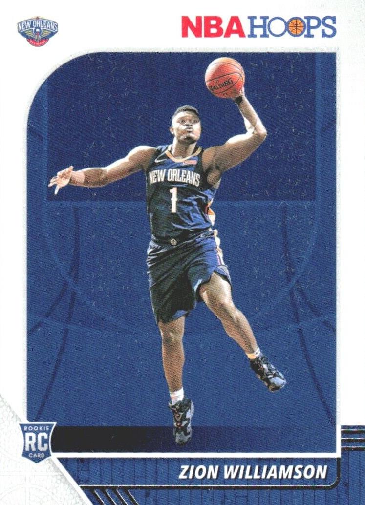 2019 Panini Hoops Basketball Zion Williamson #258 PSA 9