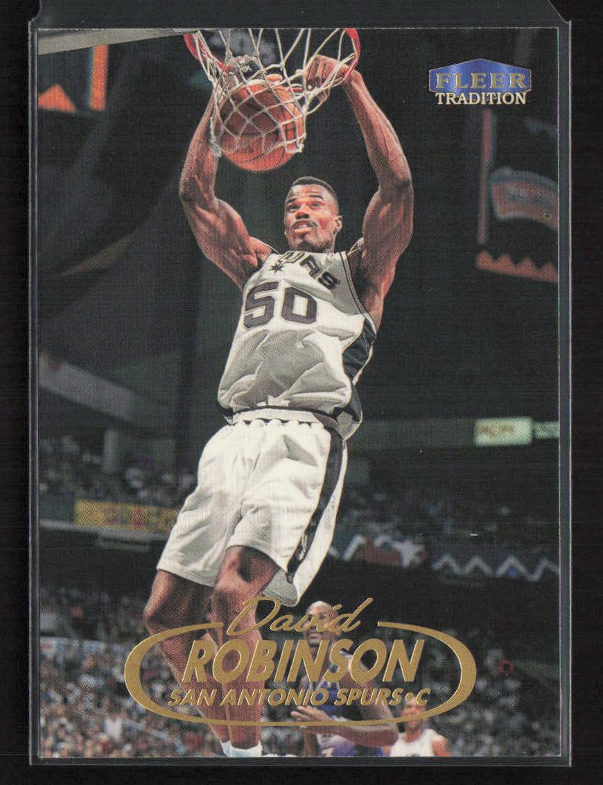 1998 Fleer Tradition Basketball David Robinson #50 PSA 10
