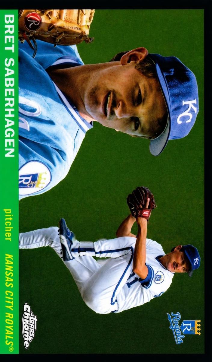 2025 Topps Chrome Platinum Baseball Bret Saberhagen #473