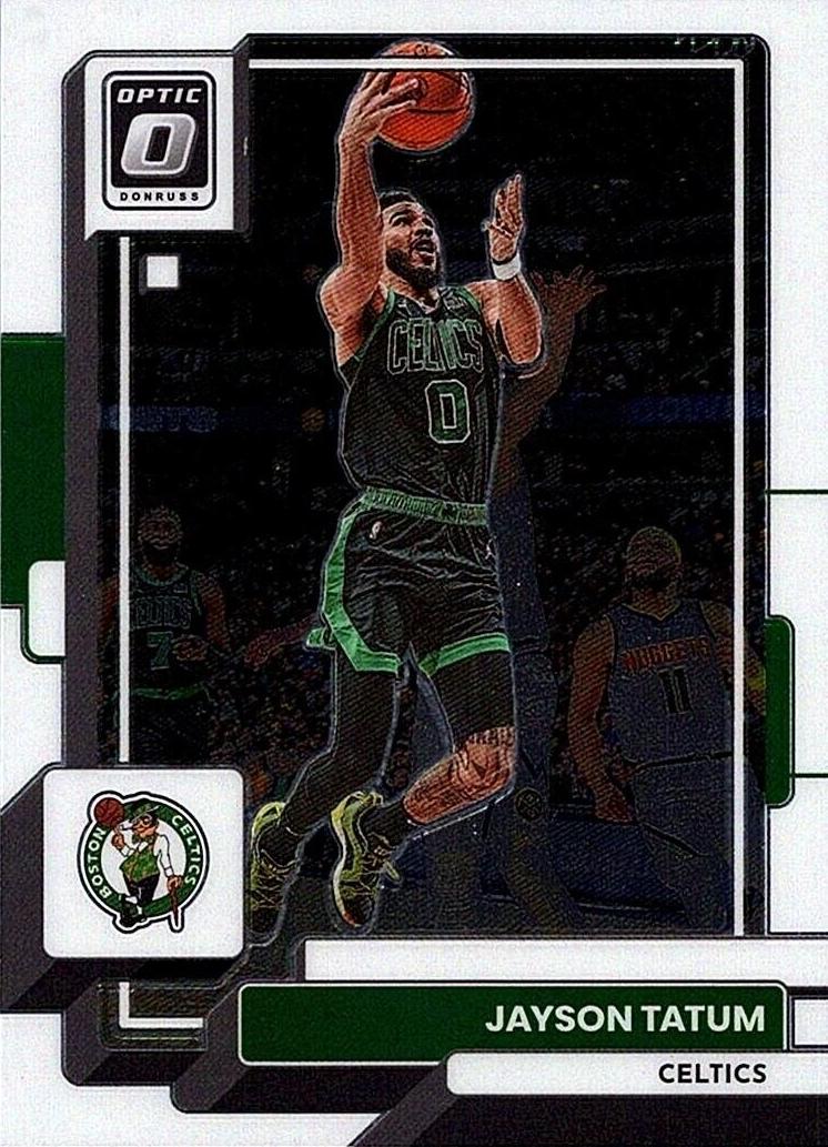 2022 Donruss Optic Basketball Jayson Tatum #8 PSA 8