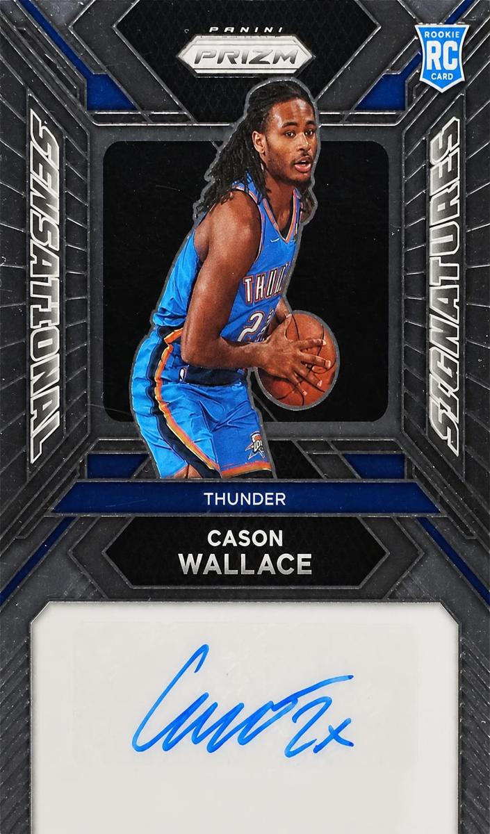2023 Panini Prizm Basketball Cason Wallace #SS-CW PSA 9