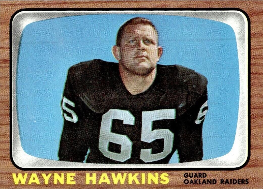 1966 Topps Football Wayne Hawkins #111 PSA 7.5