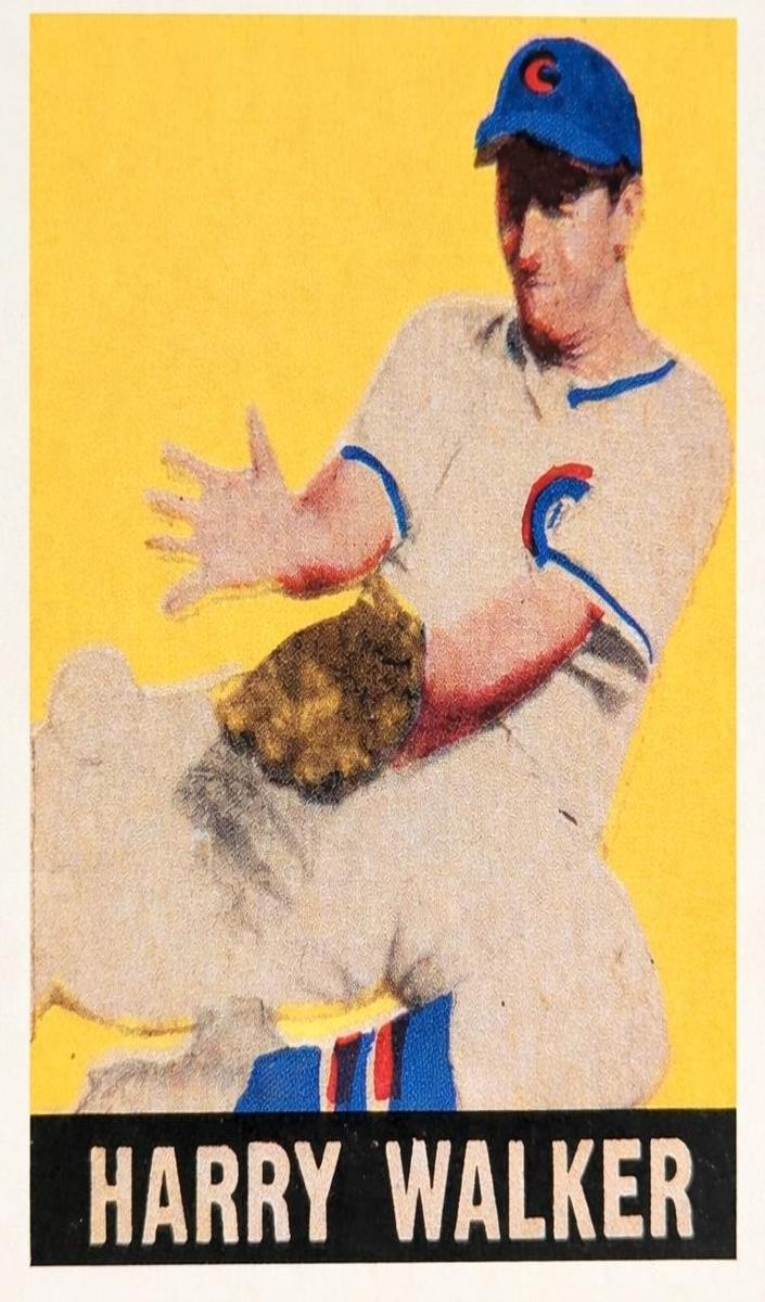 1948 Leaf Baseball Harry Walker #137