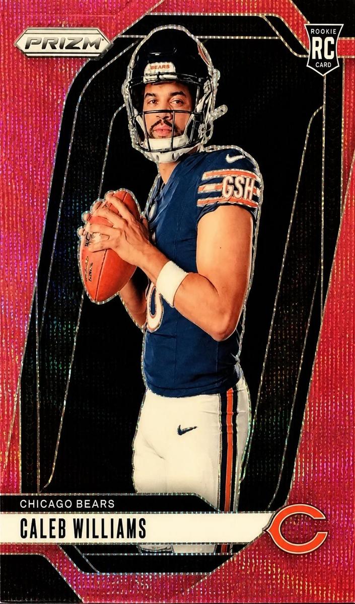 2024 Panini Prizm Football Pink Wave Caleb Williams #1